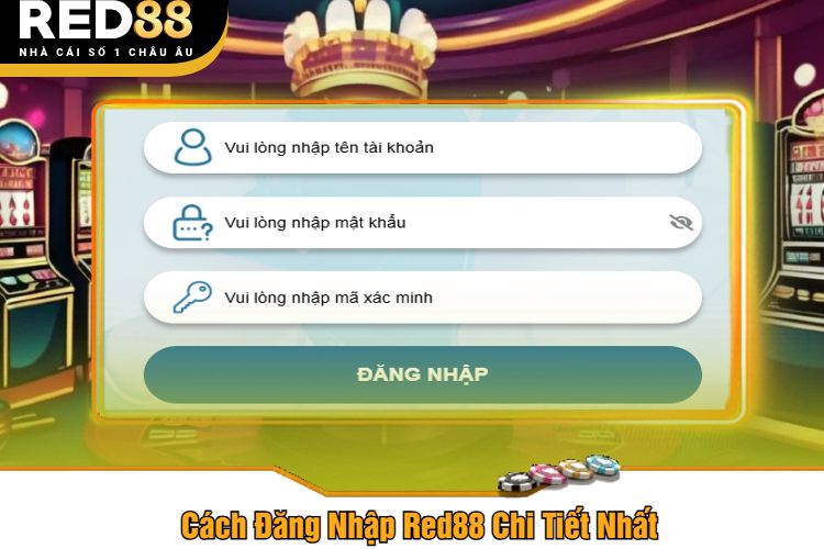 Cách Đăng Nhập Red88 Chi Tiết Nhất