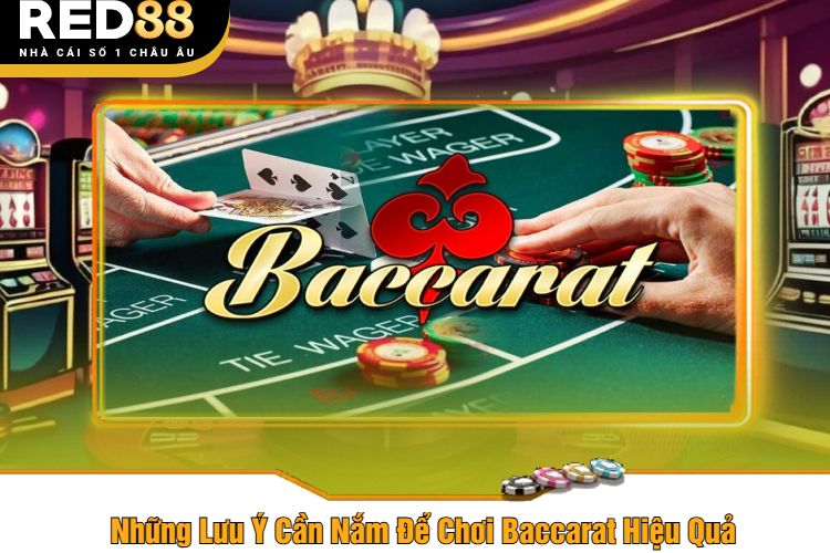 Những Lưu Ý Cần Nắm Để Chơi Baccarat Hiệu Quả